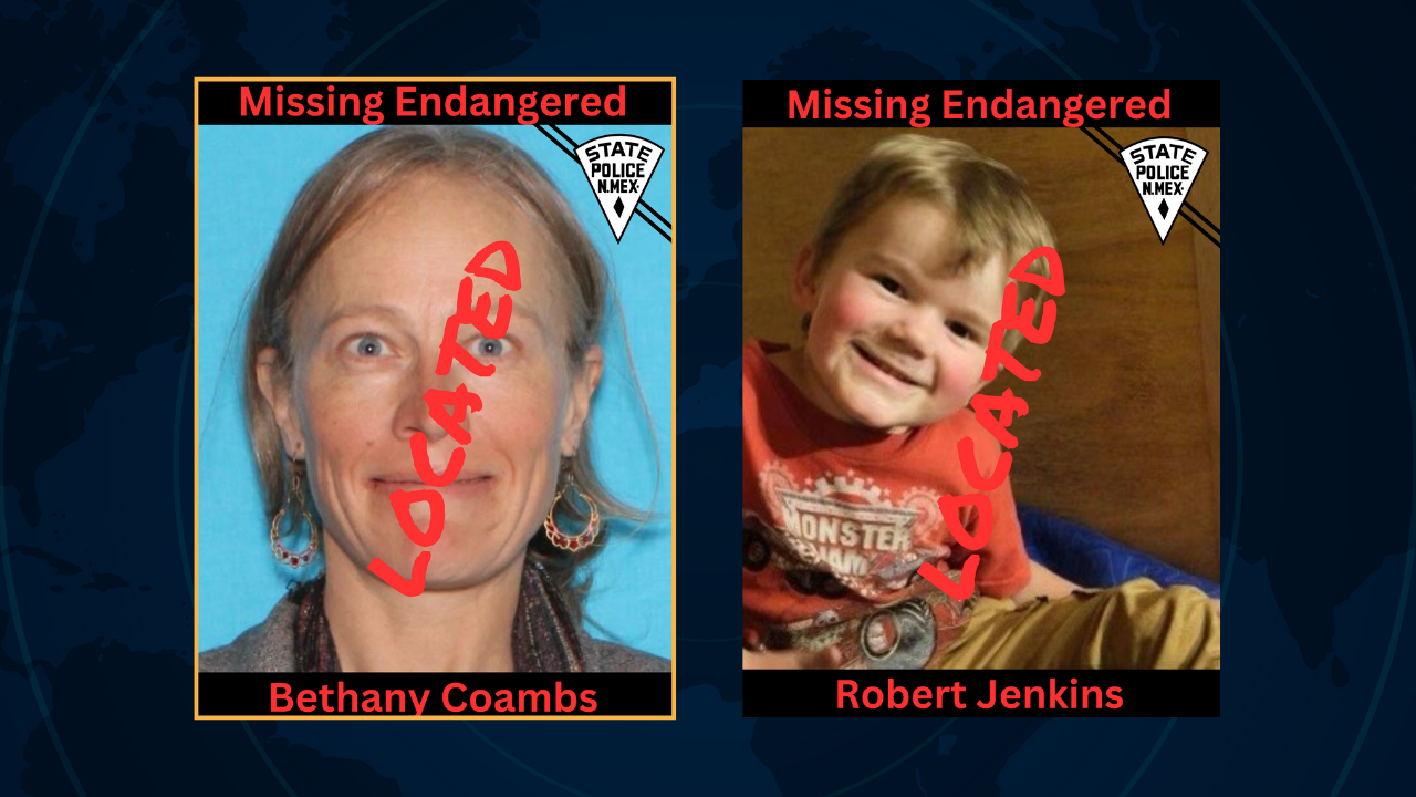 Update: Cancel Missing Endangered Advisory – Taos, NM – Bethany Coambs and Robert Jenkins